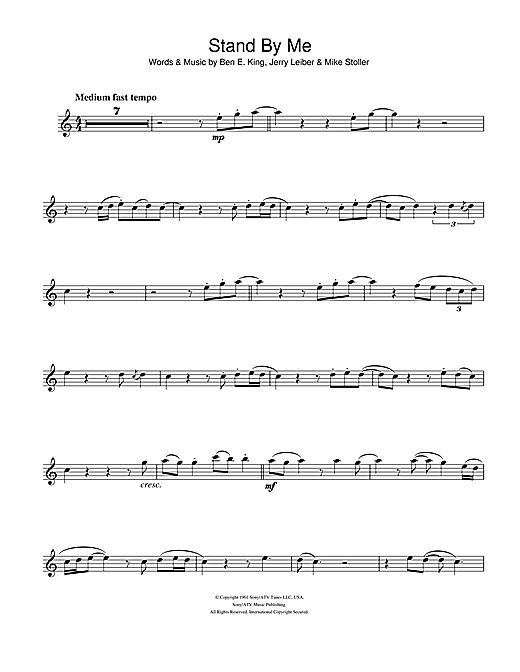 Stand By Me Bass Guitar Tabs