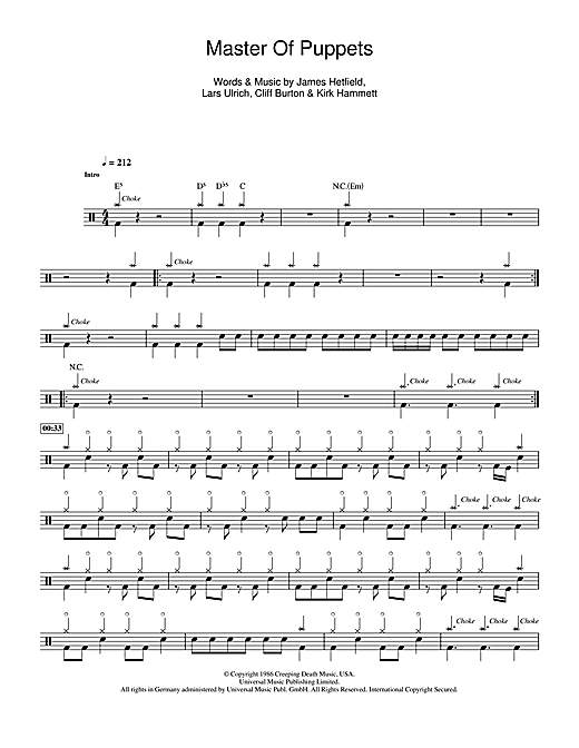 Metallica - Master of Puppets Drum Tab. Master of Puppets Metallica Tabs. Электрогитары Master of Puppets Tab. Металлика мастер оф папетс Ноты.
