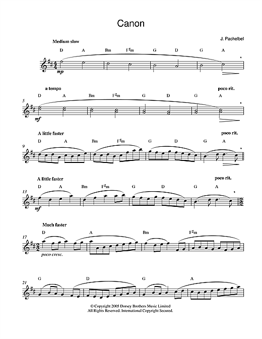 Preview Johann Pachelbel Pachelbel's Canon In D Major Classical sheet music, notes and chords for Melody Line & Chords, SKU: 13977 sheet music, piano notes, chords, guitar tabs, score, transpose, transcribe, how to play, guide, download, learn, tutorial, progression, song, artist, awards, billboard, mtv, vh1, tour, single, album, release