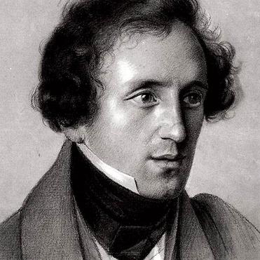 Felix Mendelssohn Felix Mendelssohn, O For The Wings Of A Dove, Melody Line & Chords