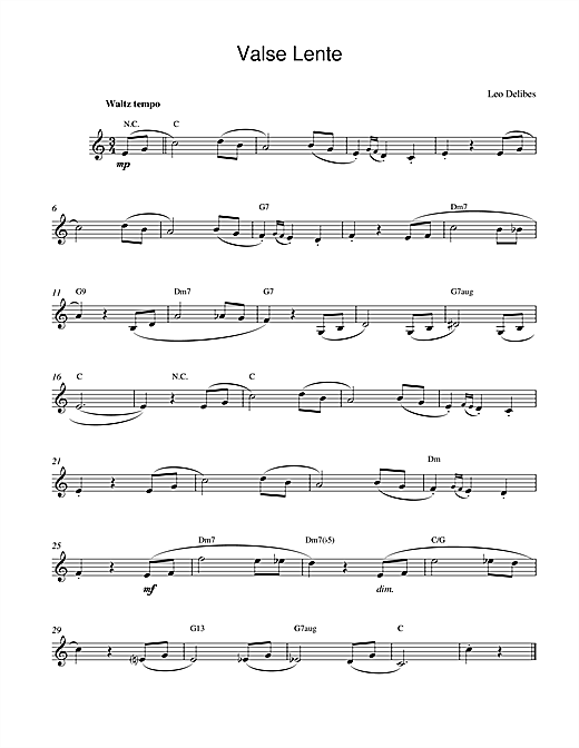 Preview Leo Delibes Valse Lenten Classical sheet music, notes and chords for Melody Line & Chords, SKU: 14208 sheet music, piano notes, chords, guitar tabs, score, transpose, transcribe, how to play, guide, download, learn, tutorial, progression, song, artist, awards, billboard, mtv, vh1, tour, single, album, release