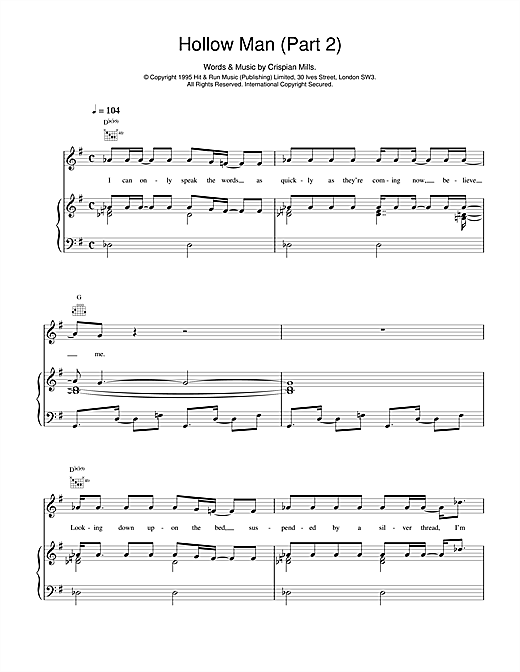 Preview Kula Shaker Hollow Man (Part 2) Rock sheet music, notes and chords for Piano, Vocal & Guitar (Right-Hand Melody), SKU: 14954 sheet music, piano notes, chords, guitar tabs, score, transpose, transcribe, how to play, guide, download, learn, tutorial, progression, song, artist, awards, billboard, mtv, vh1, tour, single, album, release