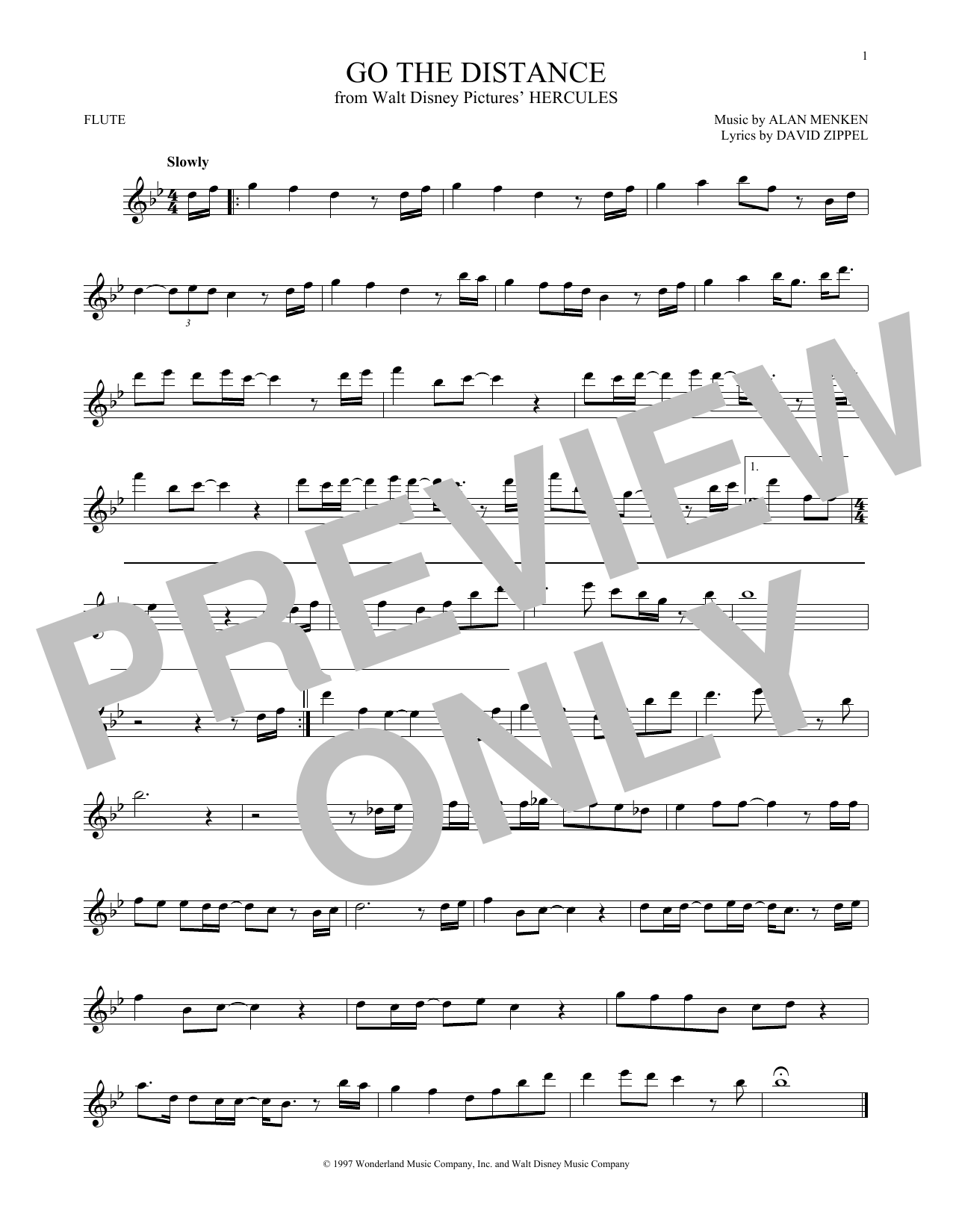 Michael Bolton Go The Distance Sheet Music Notes Chords Download Pop Notes Flute Pdf Print 168421 This is a free hybrid piano lesson by hdpiano. sheet music notes chords
