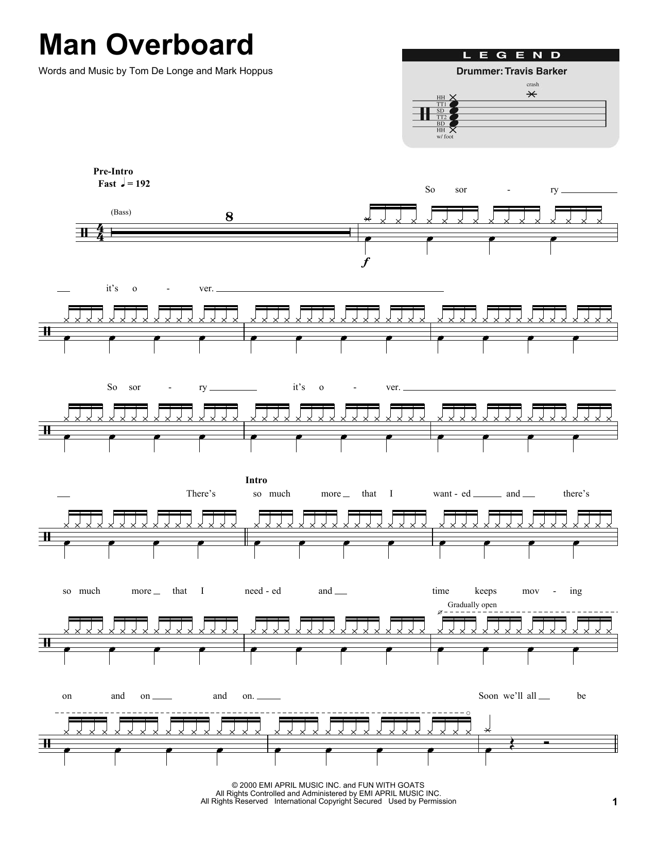 ...notes and chords for Drums Transcription, SKU: 174831. sheet music, pian...