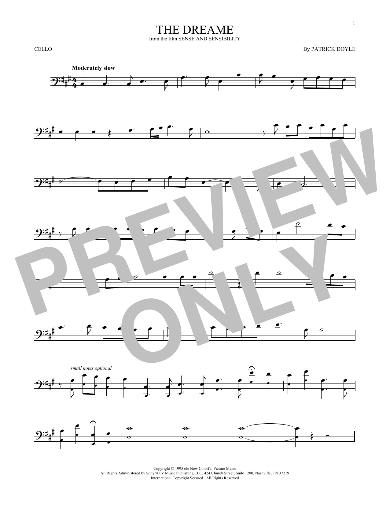 Preview Patrick Doyle The Dreame Pop sheet music, notes and chords for Cello, SKU: 175857 sheet music, piano notes, chords, guitar tabs, score, transpose, transcribe, how to play, guide, download, learn, tutorial, progression, song, artist, awards, billboard, mtv, vh1, tour, single, album, release