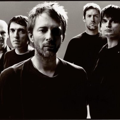 Radiohead, Decks Dark, Piano, Vocal & Guitar (Right-Hand Melody)