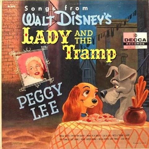 Peggy Lee Peggy Lee, He's A Tramp (from Lady and the Tramp), Piano, Vocal & Guitar (Right-Hand Melody)