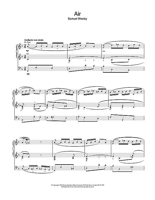 Preview Samuel Wesley Air Classical sheet music, notes and chords for Organ, SKU: 18545 sheet music, piano notes, chords, guitar tabs, score, transpose, transcribe, how to play, guide, download, learn, tutorial, progression, song, artist, awards, billboard, mtv, vh1, tour, single, album, release