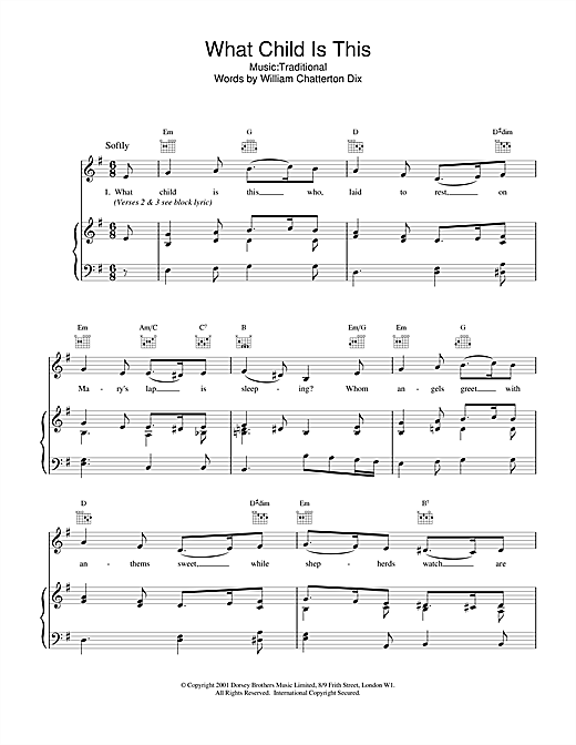 Preview Christmas Carol What Child Is This? Christmas sheet music, notes and chords for Piano & Vocal, SKU: 18912 sheet music, piano notes, chords, guitar tabs, score, transpose, transcribe, how to play, guide, download, learn, tutorial, progression, song, artist, awards, billboard, mtv, vh1, tour, single, album, release