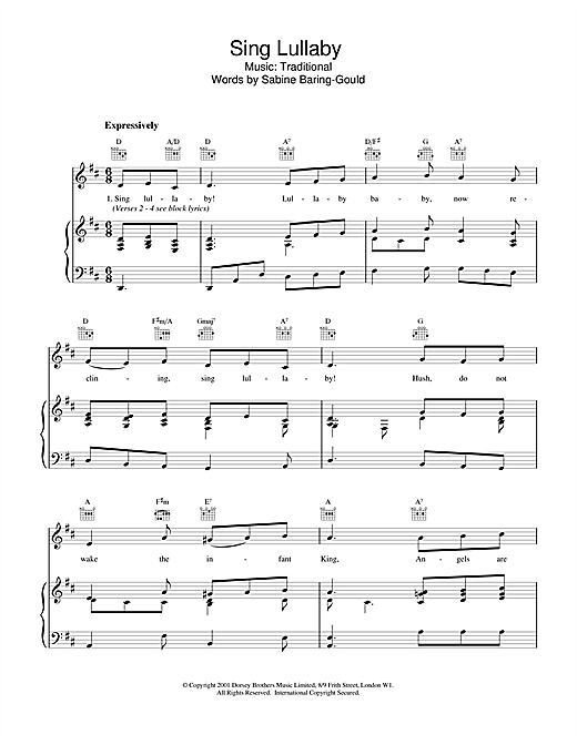 Preview Christmas Carol Sing Lullaby Christmas sheet music, notes and chords for Piano & Vocal, SKU: 18998 sheet music, piano notes, chords, guitar tabs, score, transpose, transcribe, how to play, guide, download, learn, tutorial, progression, song, artist, awards, billboard, mtv, vh1, tour, single, album, release