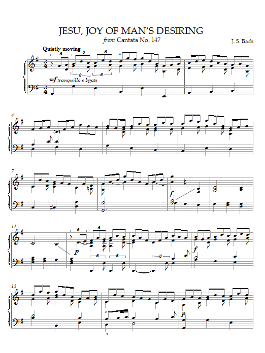 Preview J.S. Bach Jesu, Joy of Man's Desiring Religious sheet music, notes and chords for Piano, SKU: 21516 sheet music, piano notes, chords, guitar tabs, score, transpose, transcribe, how to play, guide, download, learn, tutorial, progression, song, artist, awards, billboard, mtv, vh1, tour, single, album, release