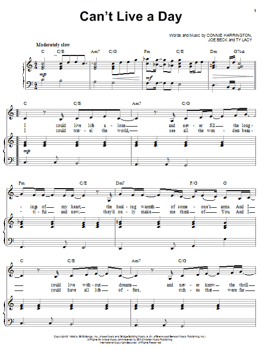 Preview Avalon Can't Live A Day Pop sheet music, notes and chords for Piano & Vocal, SKU: 21630 sheet music, piano notes, chords, guitar tabs, score, transpose, transcribe, how to play, guide, download, learn, tutorial, progression, song, artist, awards, billboard, mtv, vh1, tour, single, album, release