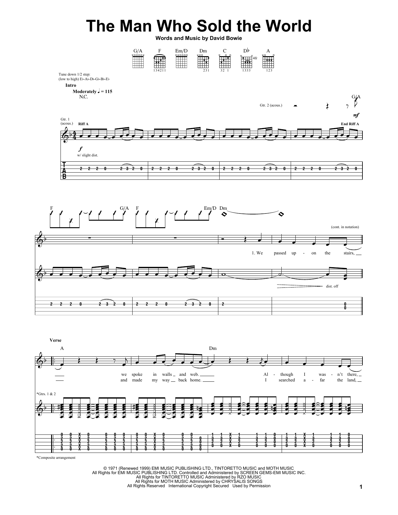 Preview Nirvana The Man Who Sold The World Pop sheet music, notes and chords for Guitar Tab, SKU: 23131 sheet music, piano notes, chords, guitar tabs, score, transpose, transcribe, how to play, guide, download, learn, tutorial, progression, song, artist, awards, billboard, mtv, vh1, tour, single, album, release