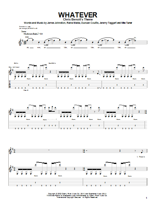 Preview Our Lady Peace Whatever Rock sheet music, notes and chords for Guitar Tab, SKU: 23253 sheet music, piano notes, chords, guitar tabs, score, transpose, transcribe, how to play, guide, download, learn, tutorial, progression, song, artist, awards, billboard, mtv, vh1, tour, single, album, release