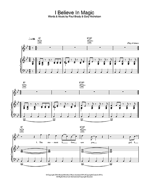 Preview Paul Brady I Believe In Magic Folk sheet music, notes and chords for Piano, Vocal & Guitar, SKU: 24191 sheet music, piano notes, chords, guitar tabs, score, transpose, transcribe, how to play, guide, download, learn, tutorial, progression, song, artist, awards, billboard, mtv, vh1, tour, single, album, release
