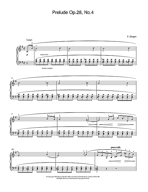 Preview Frederic Chopin Prelude Op. 28, No. 4 Classical sheet music, notes and chords for Piano, SKU: 24405 sheet music, piano notes, chords, guitar tabs, score, transpose, transcribe, how to play, guide, download, learn, tutorial, progression, song, artist, awards, billboard, mtv, vh1, tour, single, album, release
