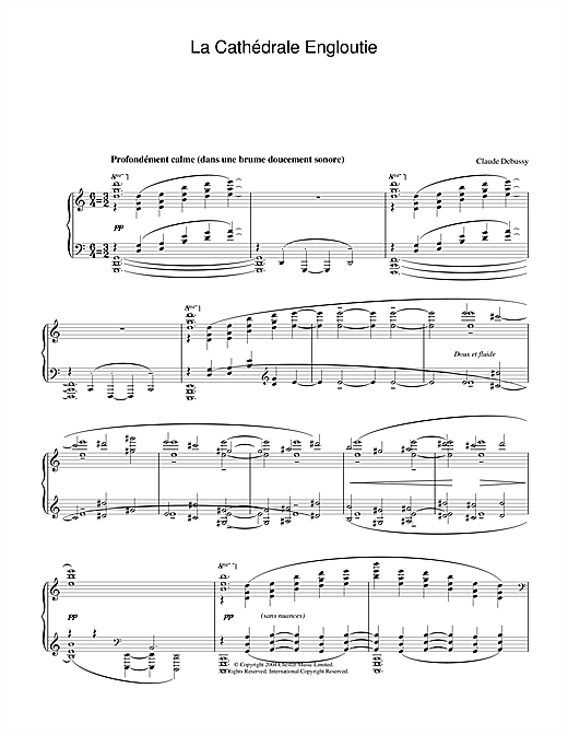 Preview Claude Debussy La Cath??drale Engloutie Classical sheet music, notes and chords for Piano, SKU: 28427 sheet music, piano notes, chords, guitar tabs, score, transpose, transcribe, how to play, guide, download, learn, tutorial, progression, song, artist, awards, billboard, mtv, vh1, tour, single, album, release