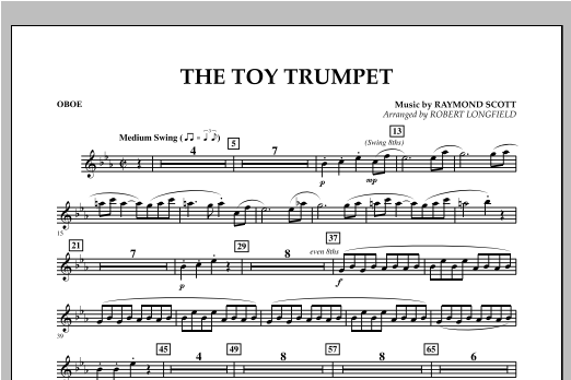 the toy trumpet