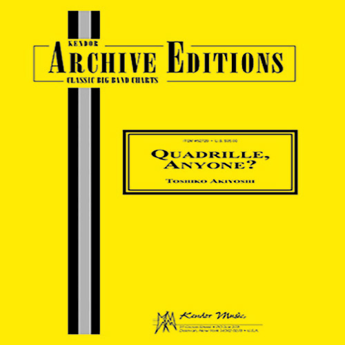 Toshiko Akiyoshi Toshiko Akiyoshi, Quadrille, Anyone? - Full Score, Jazz Ensemble