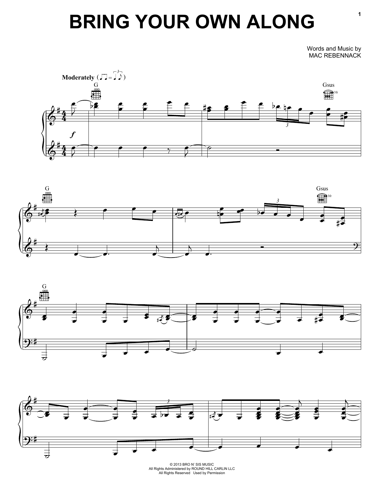 Preview Dr. John Bring Your Own Along Jazz sheet music, notes and chords for Piano, Vocal & Guitar (Right-Hand Melody), SKU: 410178 sheet music, piano notes, chords, guitar tabs, score, transpose, transcribe, how to play, guide, download, learn, tutorial, progression, song, artist, awards, billboard, mtv, vh1, tour, single, album, release