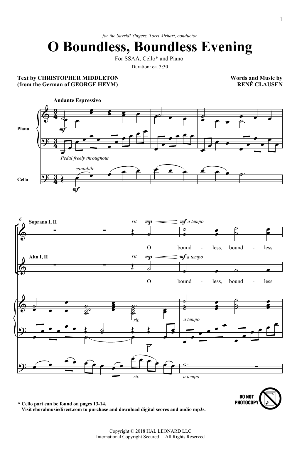Preview Rene Clausen O Boundless, Boundless Evening Concert sheet music, notes and chords for SSA Choir, SKU: 410621 sheet music, piano notes, chords, guitar tabs, score, transpose, transcribe, how to play, guide, download, learn, tutorial, progression, song, artist, awards, billboard, mtv, vh1, tour, single, album, release
