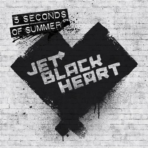 5 Seconds of Summer, Jet Black Heart (Start Again), Piano, Vocal & Guitar (Right-Hand Melody)