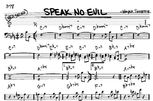 Speak No Evil Wayne Shorter Chart