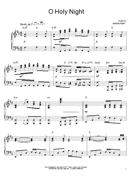 Preview Adolphe Adam O Holy Night Religious sheet music, notes and chords for Piano, SKU: 85389 sheet music, piano notes, chords, guitar tabs, score, transpose, transcribe, how to play, guide, download, learn, tutorial, progression, song, artist, awards, billboard, mtv, vh1, tour, single, album, release