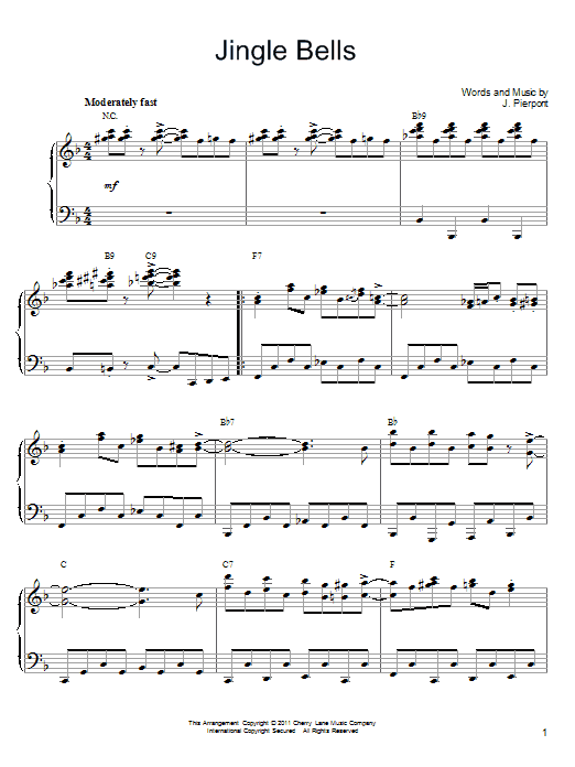 Preview J. Pierpont Jingle Bells Religious sheet music, notes and chords for Piano, SKU: 85393 sheet music, piano notes, chords, guitar tabs, score, transpose, transcribe, how to play, guide, download, learn, tutorial, progression, song, artist, awards, billboard, mtv, vh1, tour, single, album, release