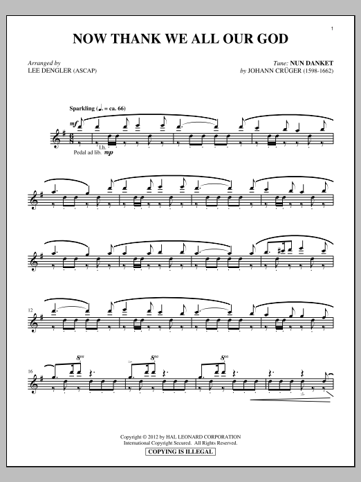 Preview Martin Rinkart Now Thank We All Our God Religious sheet music, notes and chords for Piano, SKU: 87980 sheet music, piano notes, chords, guitar tabs, score, transpose, transcribe, how to play, guide, download, learn, tutorial, progression, song, artist, awards, billboard, mtv, vh1, tour, single, album, release