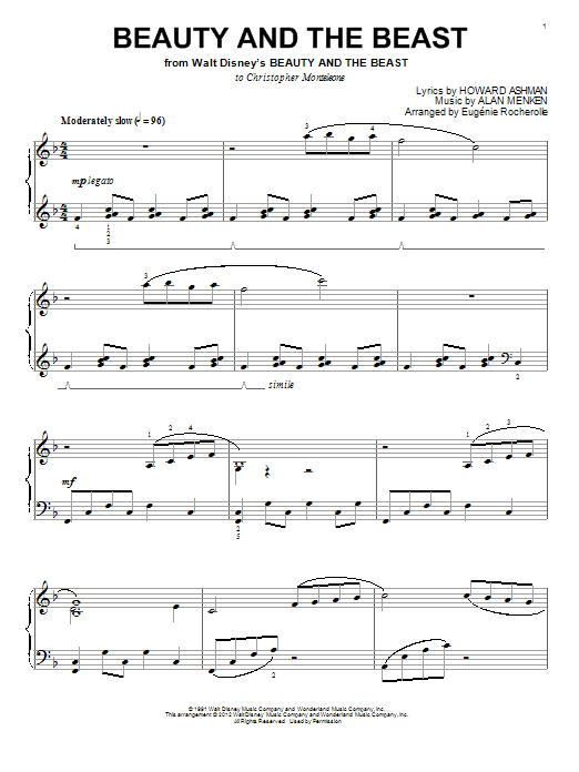 Preview Alan Menken Beauty And The Beast Pop sheet music, notes and chords for Piano, SKU: 88163 sheet music, piano notes, chords, guitar tabs, score, transpose, transcribe, how to play, guide, download, learn, tutorial, progression, song, artist, awards, billboard, mtv, vh1, tour, single, album, release
