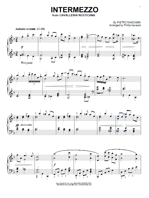 Preview Pietro Mascagni Intermezzo Classical sheet music, notes and chords for Piano, SKU: 88516 sheet music, piano notes, chords, guitar tabs, score, transpose, transcribe, how to play, guide, download, learn, tutorial, progression, song, artist, awards, billboard, mtv, vh1, tour, single, album, release