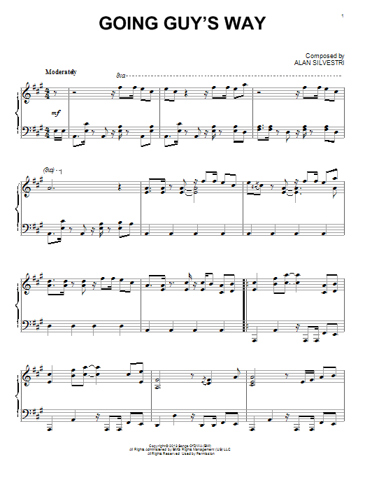 Preview Alan Silvestri Going Guy's Way Children sheet music, notes and chords for Piano, SKU: 98961 sheet music, piano notes, chords, guitar tabs, score, transpose, transcribe, how to play, guide, download, learn, tutorial, progression, song, artist, awards, billboard, mtv, vh1, tour, single, album, release