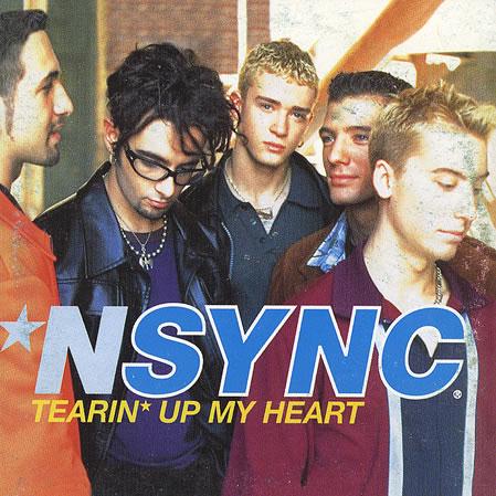 'N Sync, Tearin' Up My Heart, Piano, Vocal & Guitar (Right-Hand Melody)
