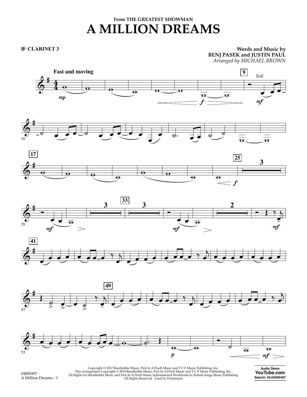 A Million Dreams Piano Sheet Music Free Printable Free Templates Printable