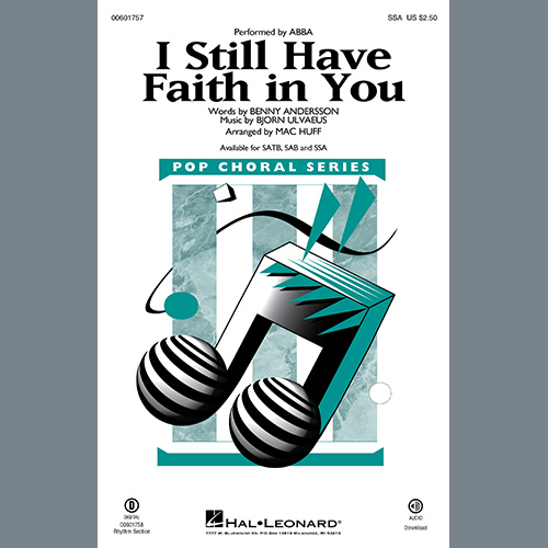 ABBA, I Still Have Faith In You (arr. Mac Huff), SATB Choir