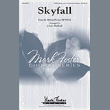 Download Adele Skyfall (arr. J.A.C. Redford) sheet music and printable PDF music notes