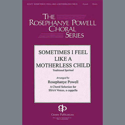 African-American Spiritual, Sometimes I Feel Like A Motherless Child (arr. Rosephanye Powell), SSA Choir