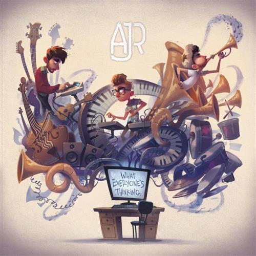 AJR, Weak, Piano, Vocal & Guitar (Right-Hand Melody)