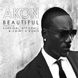 Download Akon featuring Colby O'Donis & Kardinal Offishall Beautiful sheet music and printable PDF music notes