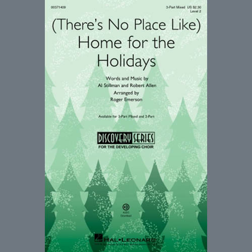 Al Stillman and Robert Allen, (There's No Place Like) Home For The Holidays (arr. Roger Emerson), 3-Part Mixed Choir