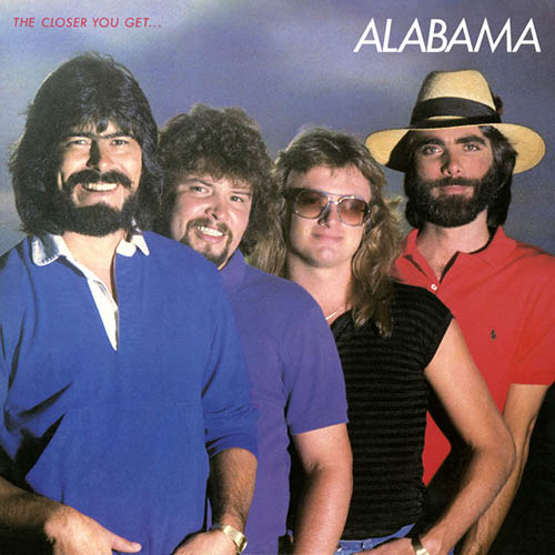 Alabama Alabama, Lady Down On Love, Piano, Vocal & Guitar (Right-Hand Melody)