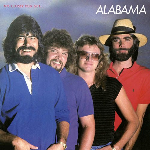 Alabama, Lady Down On Love, Piano, Vocal & Guitar (Right-Hand Melody)