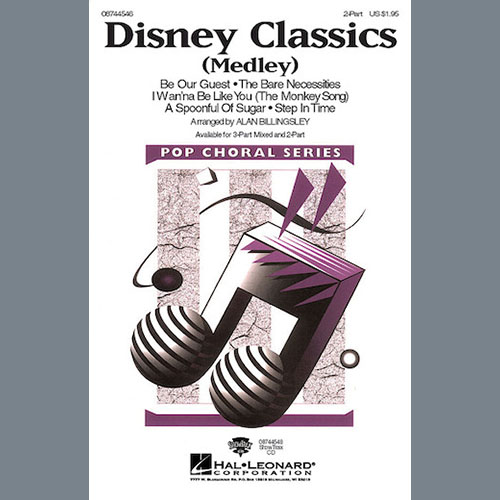 Alan Billingsley, Disney Classics (Medley), 3-Part Mixed Choir