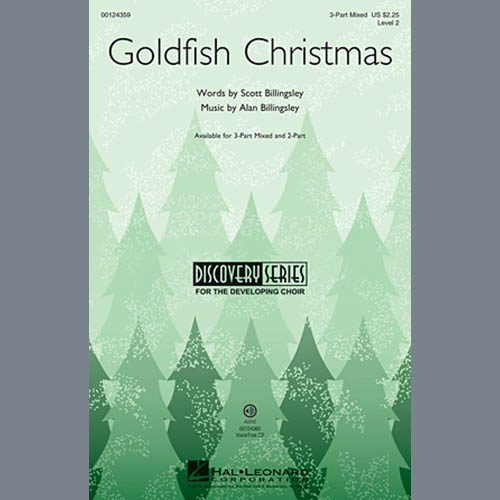 Alan Billingsley, Goldfish Christmas, 3-Part Mixed