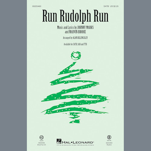 Alan Billingsley, Run Rudolph Run, SATB