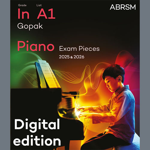 Alan Haughton, Gopak (Grade Initial, list A1, from the ABRSM Piano Syllabus 2025 & 2026), Piano Solo