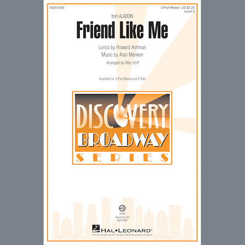 Alan Menken, Friend Like Me (from Aladdin) (arr. Mac Huff), 2-Part Choir