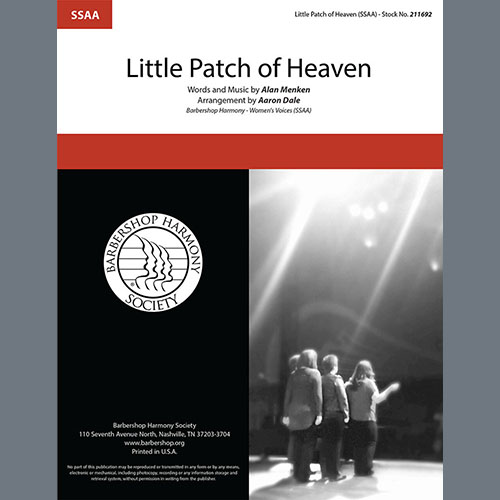 Alan Menken, Little Patch Of Heaven (arr. Aaron Dale), SSAA Choir