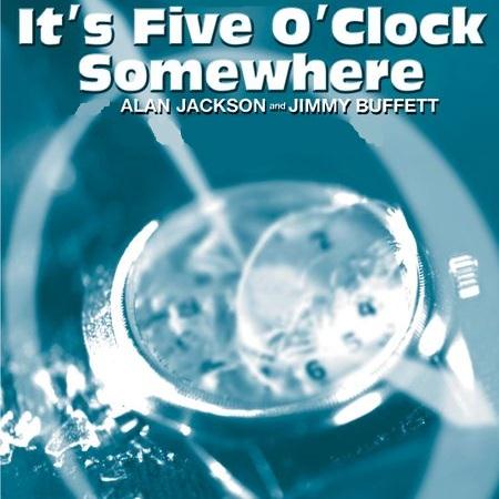 Alan Jackson Alan Jackson, It's Five O'Clock Somewhere, Piano, Vocal & Guitar (Right-Hand Melody)
